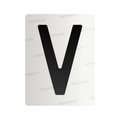 Nanofilm dla polskich tablic rejestracyjnych - symbol „V”