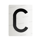 Nanofilm do polskich tablic rejestracyjnych – symbol „C”