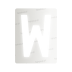Nanofilm do polskich tablic rejestracyjnych - Symbol "W"