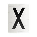 Nanofilm dla polskich tablic rejestracyjnych - Symbol "X"