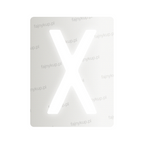 Nanofilm dla polskich tablic rejestracyjnych - Symbol "X"