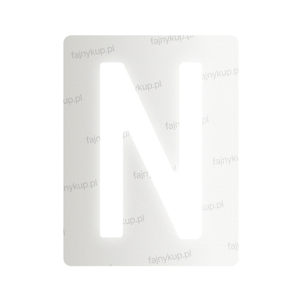 Nanofilm do polskich tablic rejestracyjnych - Symbol „N”