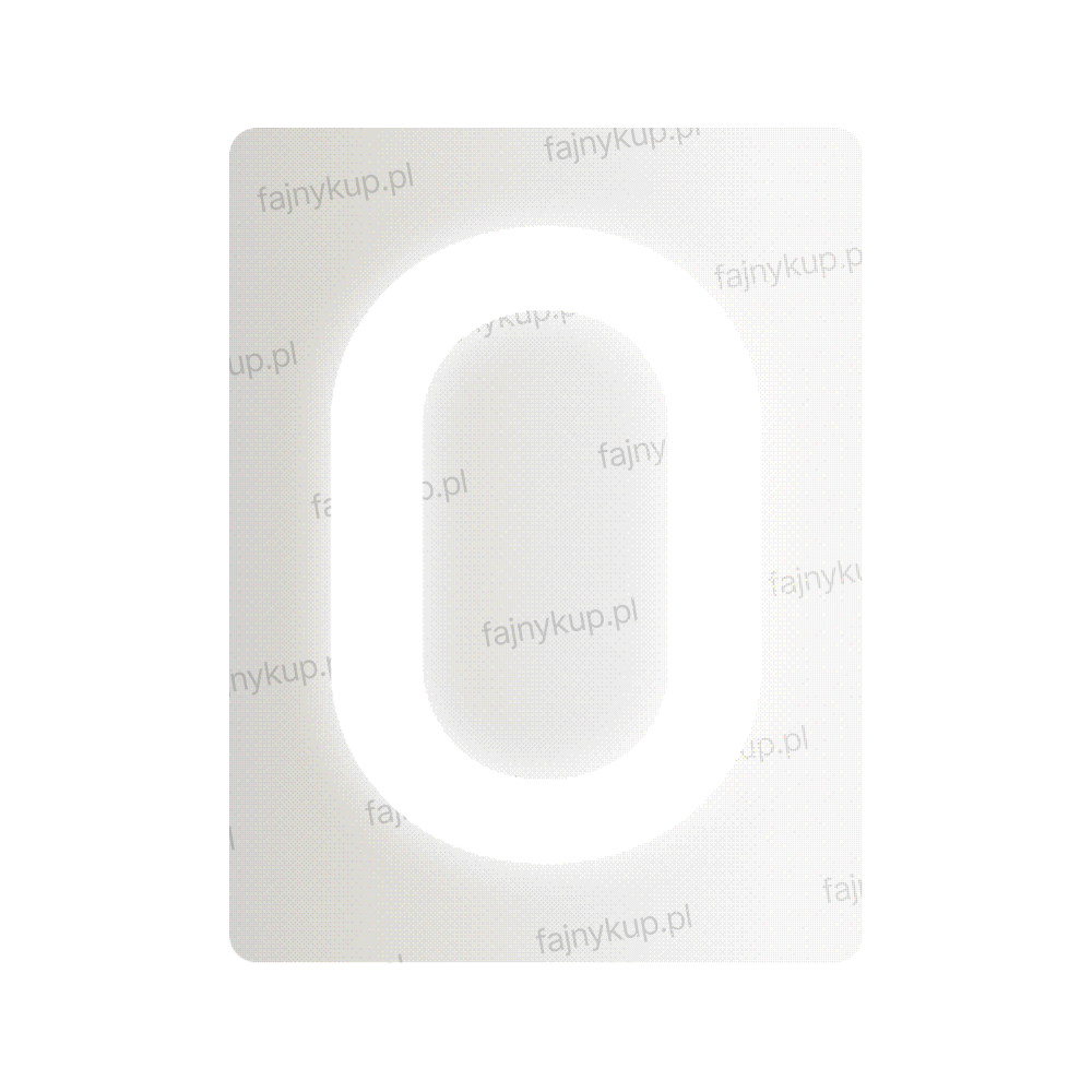 Nanofilm na polskie tablice rejestracyjne - Symbol "O"