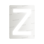 Nanofilm do polskich tablic rejestracyjnych - Symbol "Z"