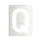 Nanofilm do polskich tablic rejestracyjnych - Symbol "Q"