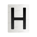 Nanofilm do polskich tablic rejestracyjnych – symbol „H”