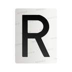 Nanofilm do polskich tablic rejestracyjnych - Symbol "R"