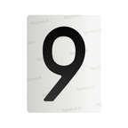 Nanofilm for Poland license plates - Symbol "9"