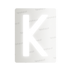 Nanofilm na polskie tablice rejestracyjne - Symbol „K”