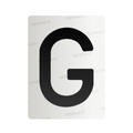 Nanofolia do tablic rejestracyjnych w Polsce (Szerokie) - Symbol "G"