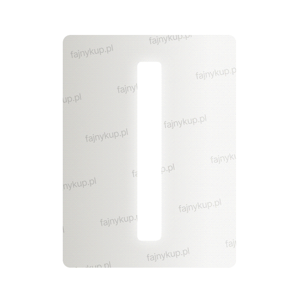 Nanofolia do tablic rejestracyjnych w Polsce (Szerokie) - Symbol "I"