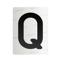 Nanofolia do tablic rejestracyjnych w Polsce (Szerokie) - Symbol "Q"