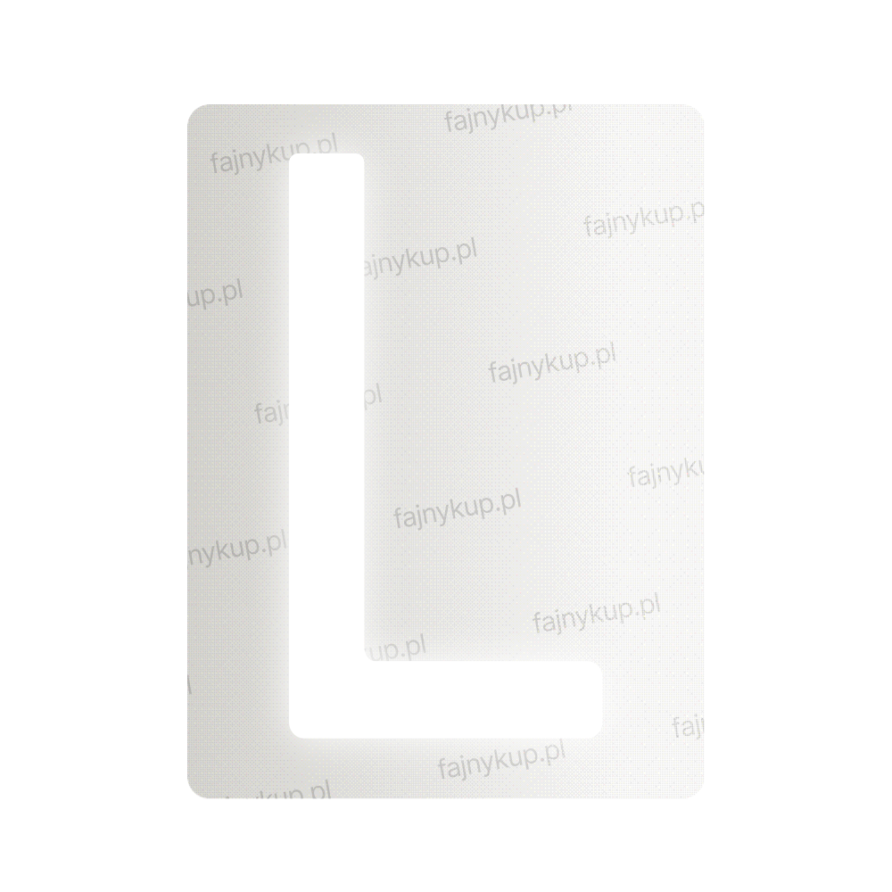 Tablice rejestracyjne nanofilmowe dla Polski (Standardowe) - Symbol "L"