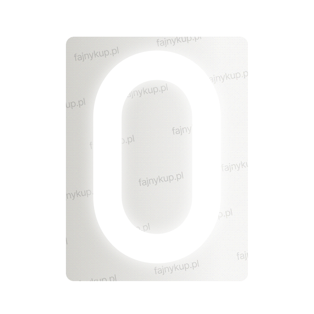 Tablice rejestracyjne nanofilmowe dla Polski (Standardowe) - Symbol "O"